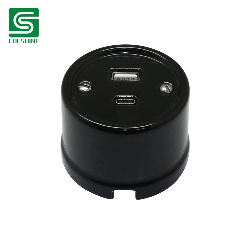 Retro porcelain USB wall socket_1762160545469520.jpg Retro porcelain USB wall socket.jpg